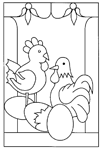 Disegno 27 Galline
