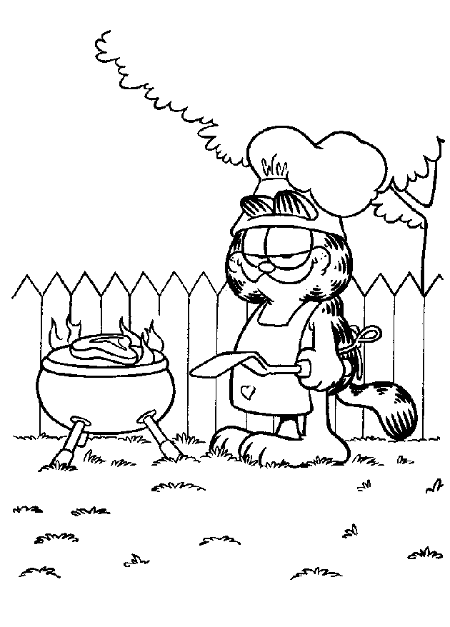 Disegno 5 Garfield