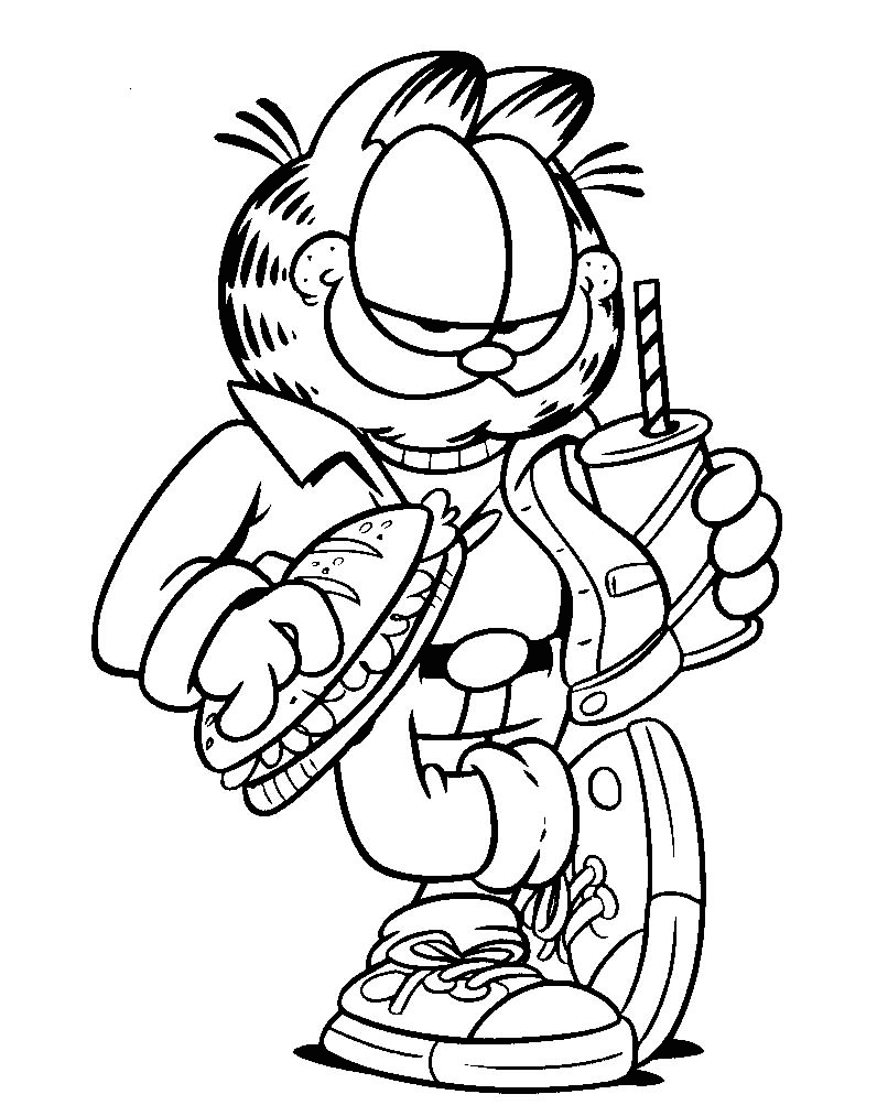 Disegno 7 Garfield