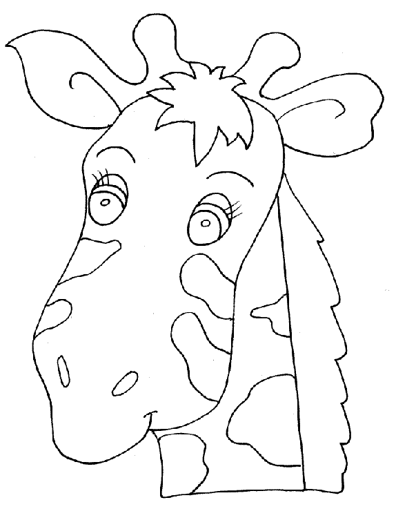Disegno 19 Giraffe