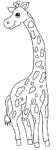 Disegno 20 Giraffe