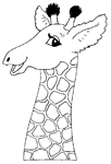 Disegno 8 Giraffe