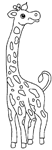 Disegno 9 Giraffe