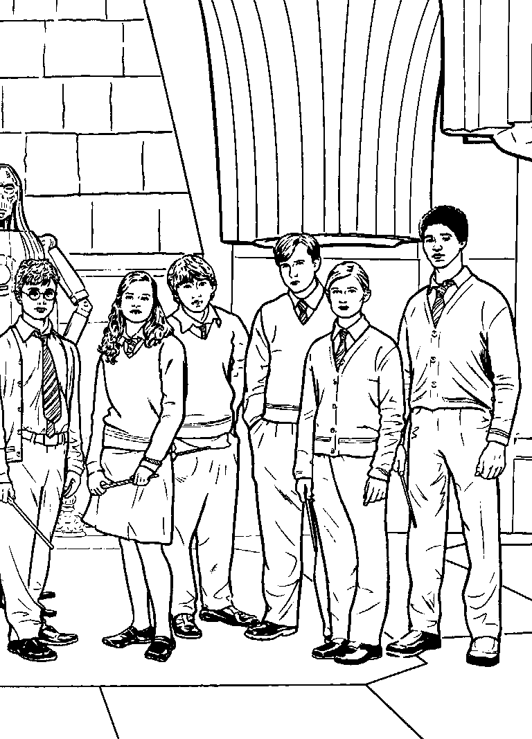 Disegno 12 Harry potter