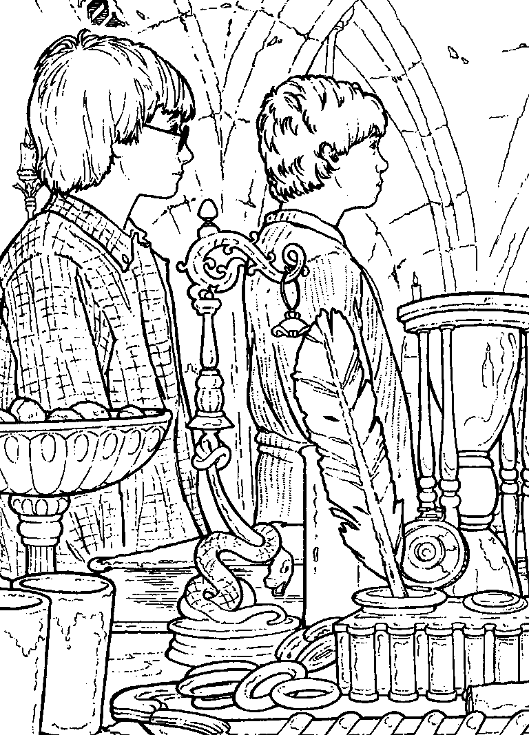 Disegno 28 Harry potter