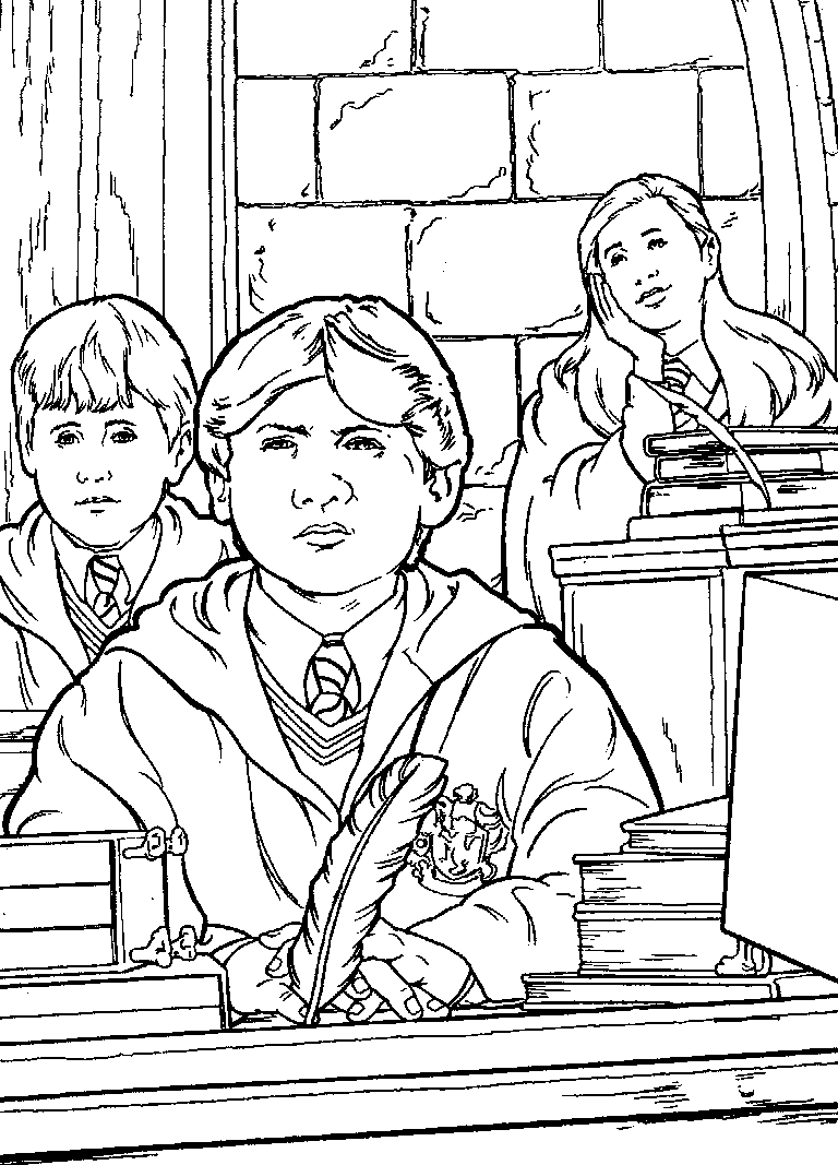 Disegno 33 Harry potter