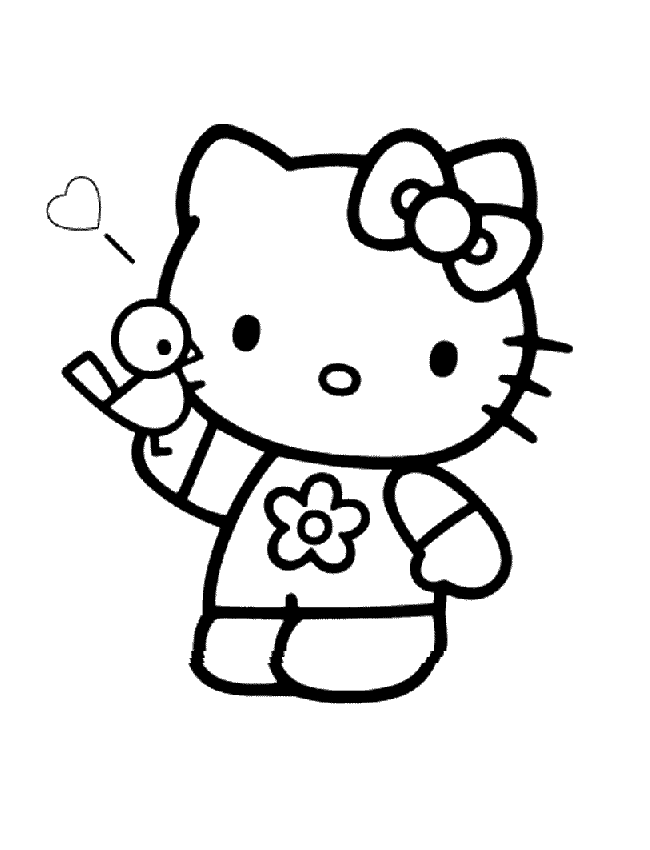 Disegno 15 Hello kitty