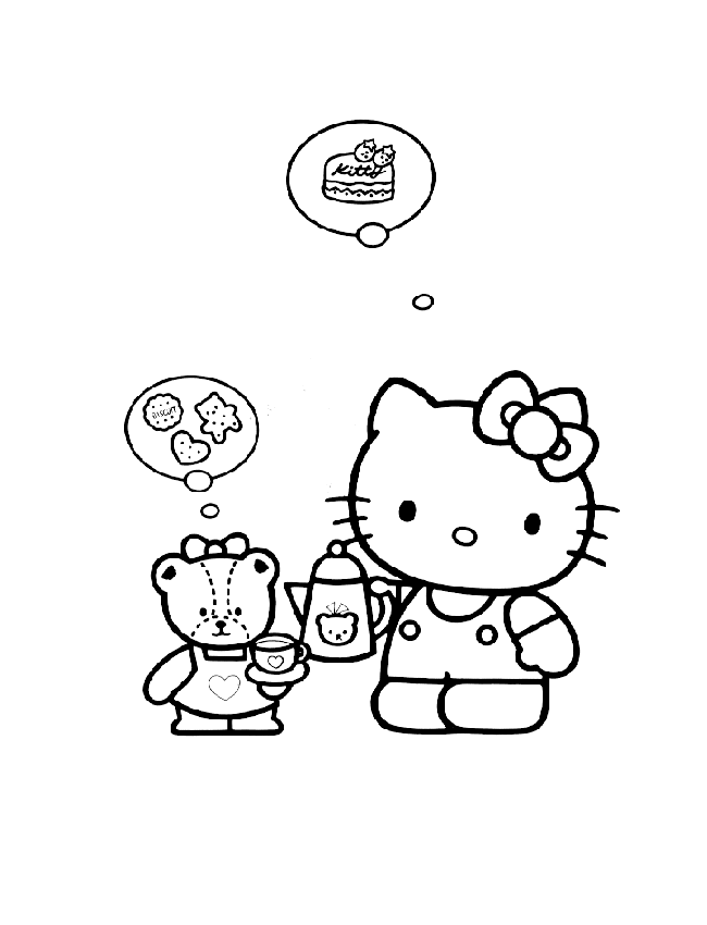 Disegno 17 Hello kitty