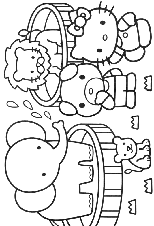Disegno 2 Hello kitty