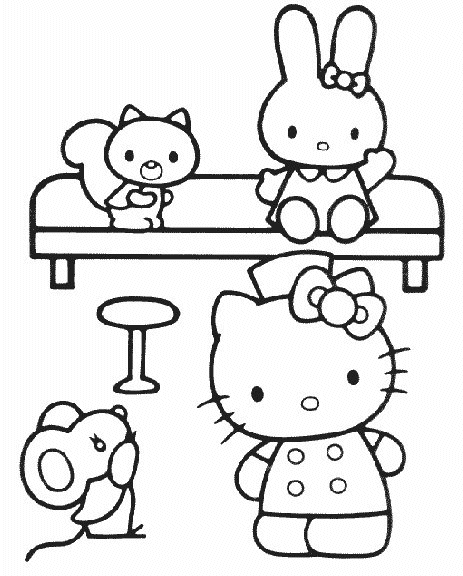 Disegno 25 Hello kitty