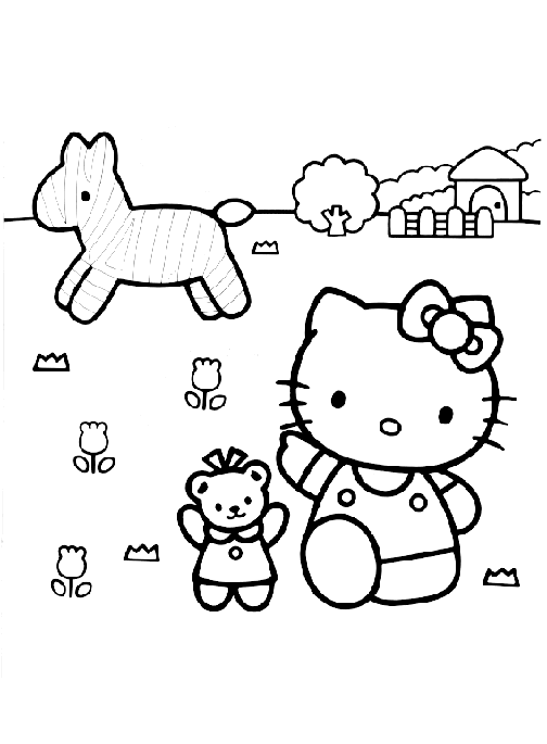 Disegno 26 Hello kitty