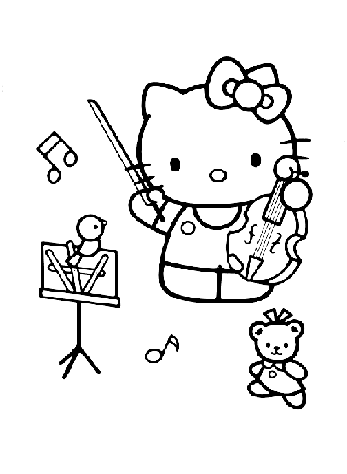 Disegno 27 Hello kitty