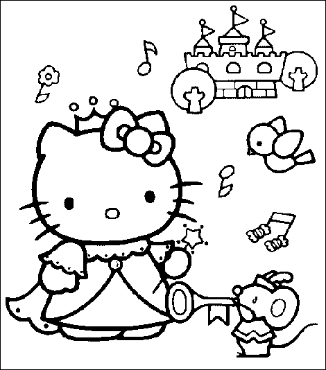 Disegno 36 Hello kitty