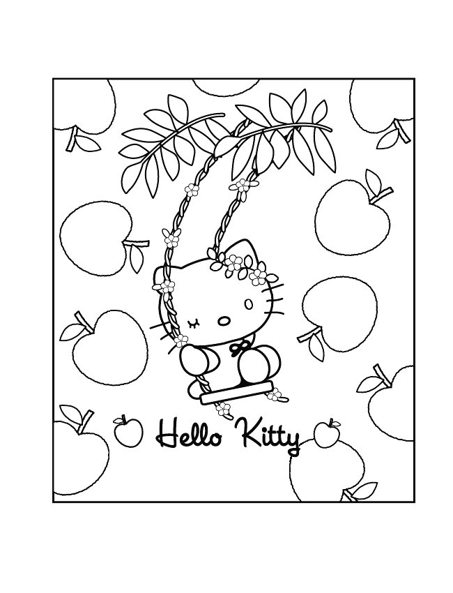 Disegno 5 Hello kitty