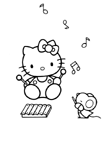 Disegno 20 Hello kitty