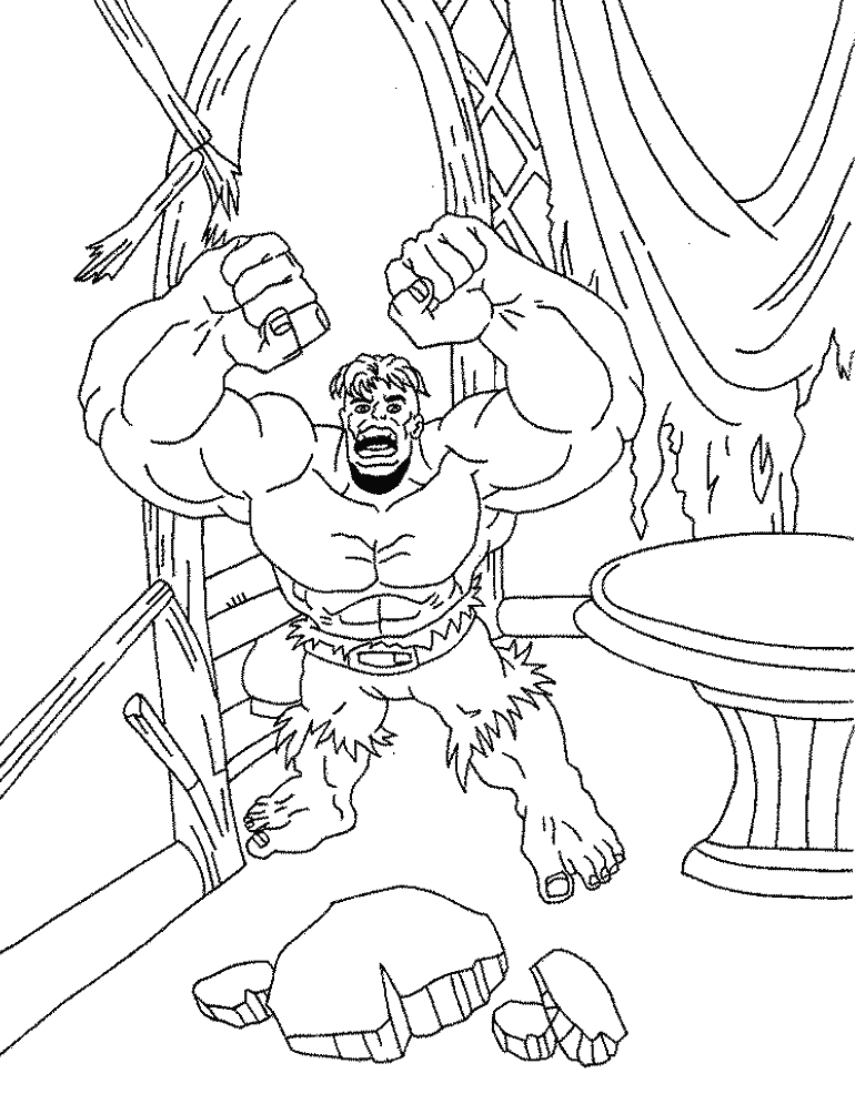 Disegno 24 Hulk