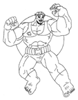 Disegno 22 Hulk