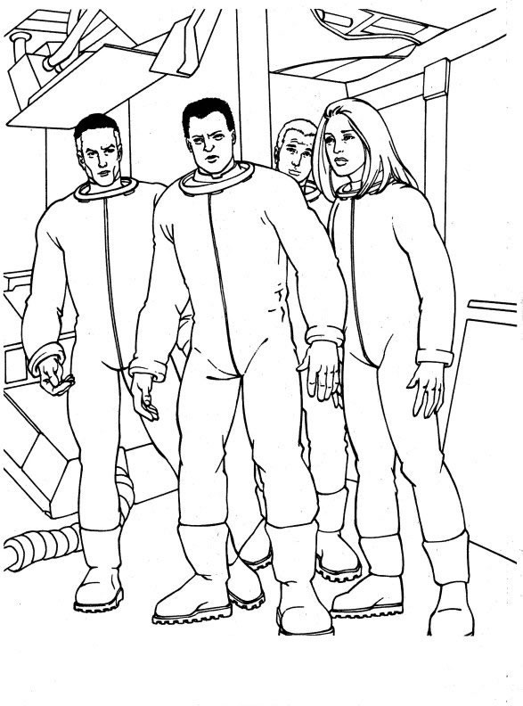 Disegno 29 I fantastici quattro
