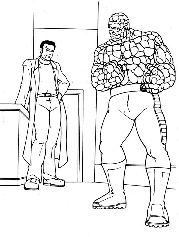 Disegno 37 I fantastici quattro