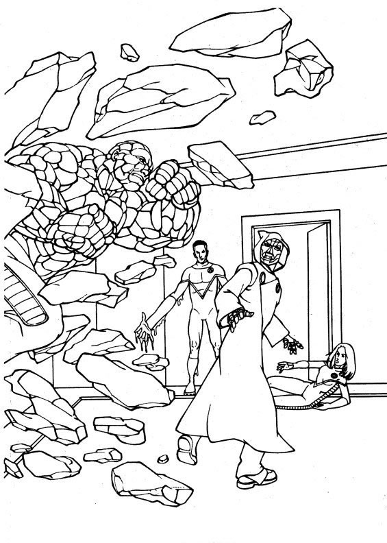 Disegno 44 I fantastici quattro