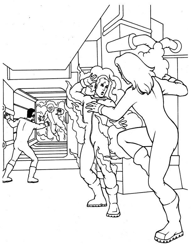 Disegno 5 I fantastici quattro