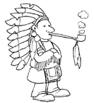 Disegno 25 Indiani