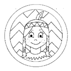 Disegno 48 Indiani