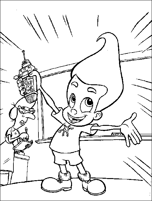 Disegno 2 Jimmy neutron