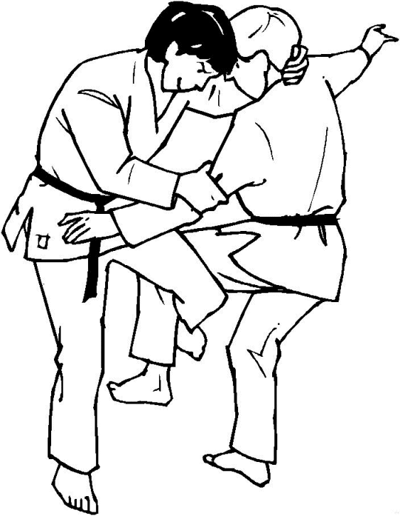 Disegno 11 Judo