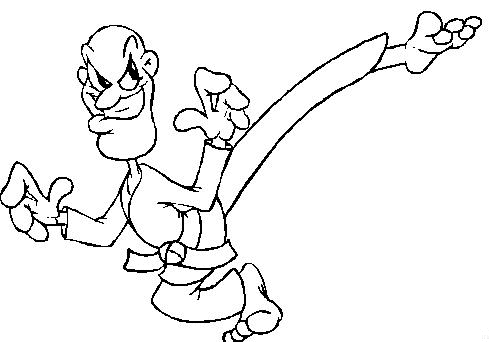 Disegno 23 Judo