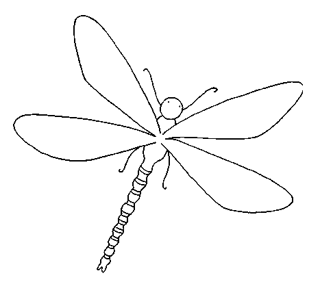 Disegno 2 Libellule