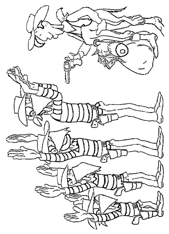 Disegno 1 Lucky luke