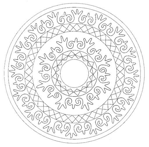 Disegno 14 Mandala