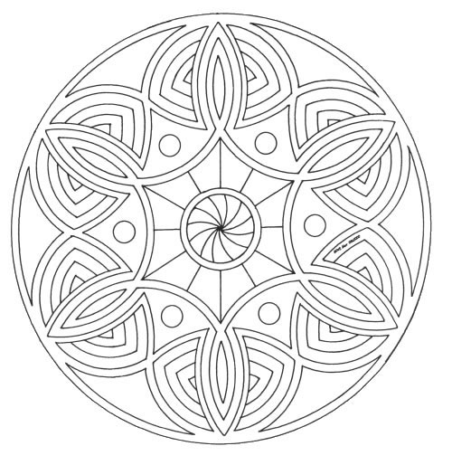 Disegno 20 Mandala