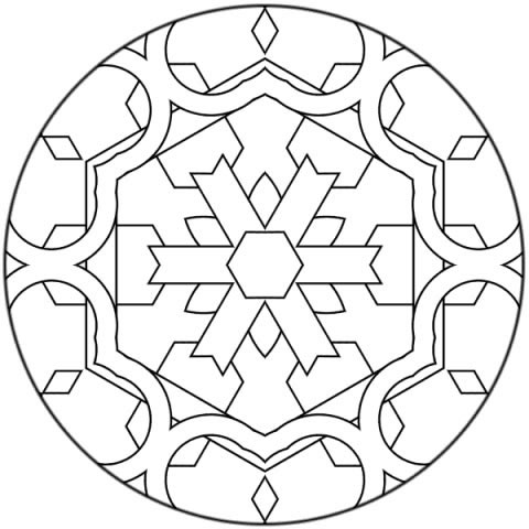 Disegno 32 Mandala