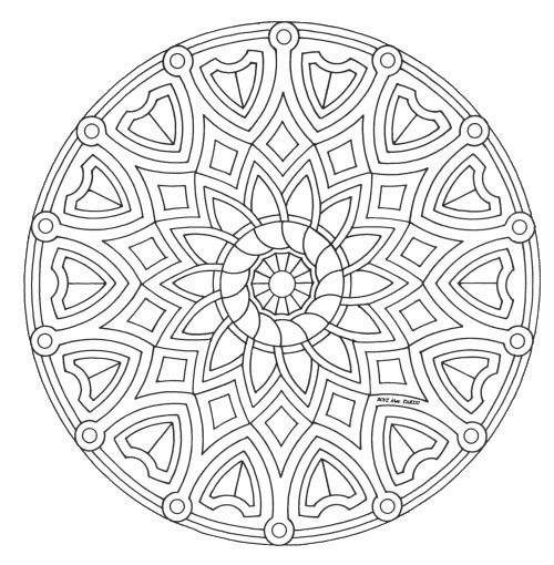 Disegno 37 Mandala