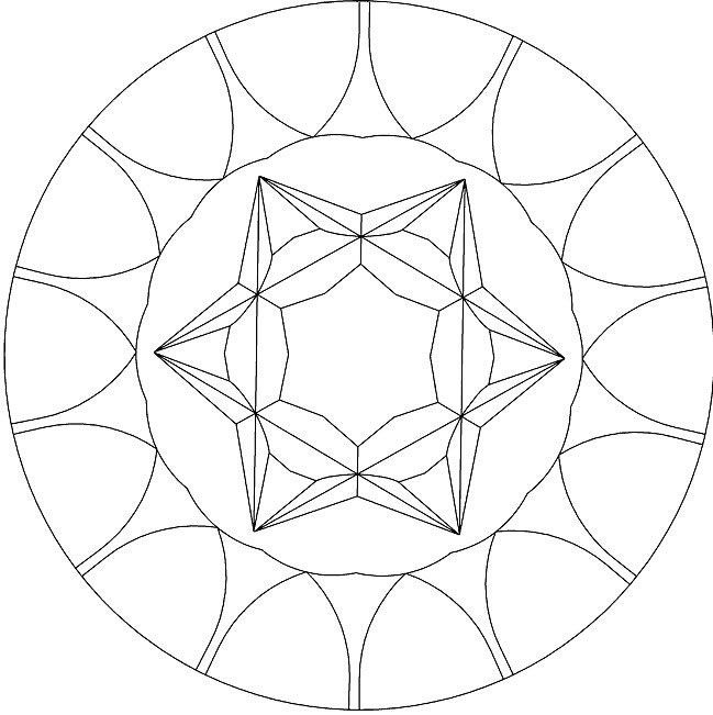 Disegno 38 Mandala