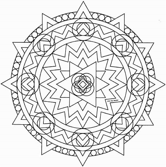 Disegno 52 Mandala