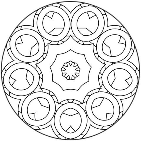 Disegno 57 Mandala
