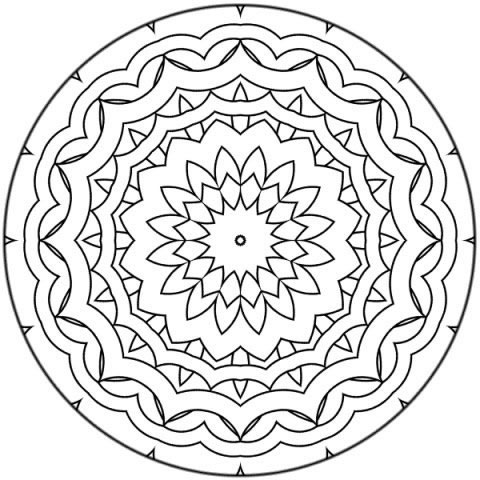 Disegno 59 Mandala