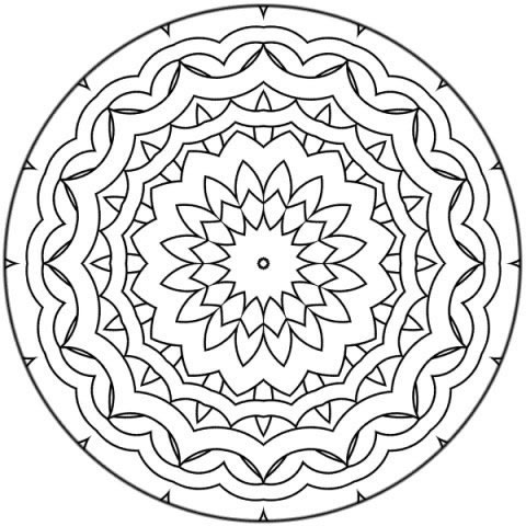 Disegno 59 Mandala
