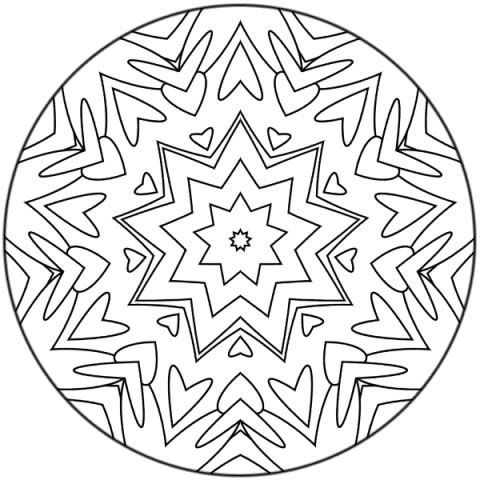 Disegno 64 Mandala