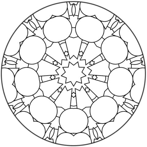 Disegno 70 Mandala