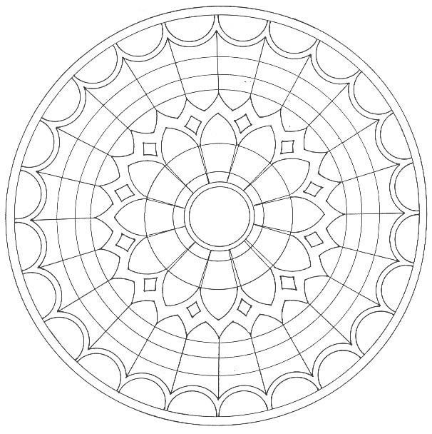 Disegno 74 Mandala