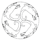 Disegno 3 Mandala animali