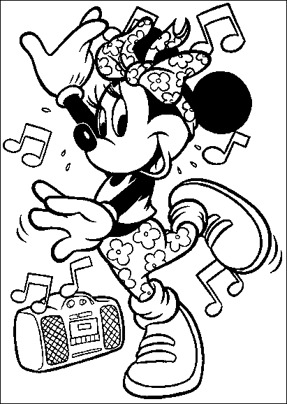 Disegno 14 Minnie