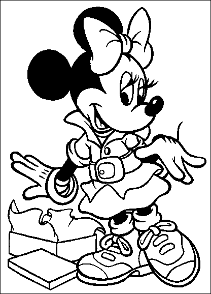 Disegno 15 Minnie
