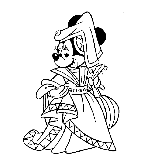 Disegno 9 Minnie