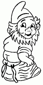 Disegno 11 Nani da giardino