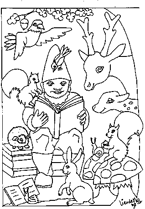 Disegno 23 Nani da giardino